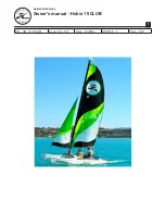 Hobie 15 Club Owner'S Manual preview