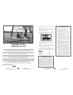 Предварительный просмотр 2 страницы Hobie Bravo Assembly Manual