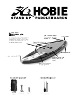 Preview for 3 page of Hobie INFLATABLESTAND UP PADDLEBOARD Manual Information