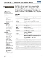 Preview for 1 page of Hobo MX2501 Manual