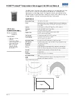 Preview for 1 page of Hobo Pendant UA-001-08 Manual