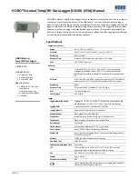 Hobo UX100-023A Manual preview