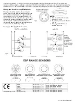 Предварительный просмотр 2 страницы Hochiki ALG-E Installation Instructions Manual