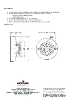 Предварительный просмотр 2 страницы Hochiki DFG-60E Installation Instructions