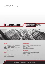 Предварительный просмотр 23 страницы Hochiki FIREbeam Xtra User Manual