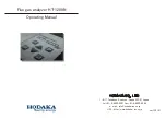 HODAKA HT-1200N Operating Manual preview