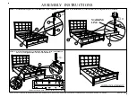 Preview for 3 page of Hodedah CAROLINA 73302 Assembly Instructions