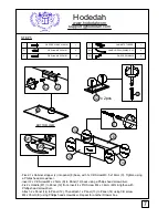 Preview for 7 page of Hodedah HI 288 Assembly Instructions Manual