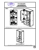 Preview for 12 page of Hodedah HI 288 Assembly Instructions Manual