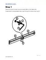 Предварительный просмотр 7 страницы Hodedah HI 681 Assembly Instructions Manual