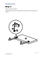 Предварительный просмотр 8 страницы Hodedah HI 681 Assembly Instructions Manual