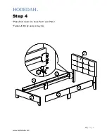 Предварительный просмотр 10 страницы Hodedah HI 681 Assembly Instructions Manual