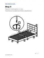 Предварительный просмотр 11 страницы Hodedah HI 681 Assembly Instructions Manual