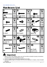 Preview for 4 page of Hodedah HI 690-G Assembly Instructions Manual