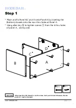 Preview for 11 page of Hodedah HI 690-G Assembly Instructions Manual