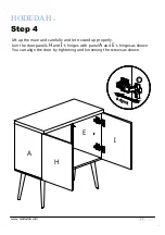 Preview for 14 page of Hodedah HI 690-G Assembly Instructions Manual