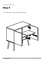 Preview for 15 page of Hodedah HI 690-G Assembly Instructions Manual