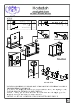 Preview for 6 page of Hodedah HI 917DM Assembly Instructions Manual