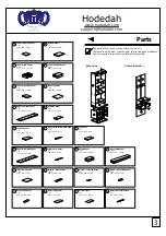 Preview for 3 page of Hodedah HI W325 Assembly Instructions Manual