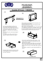 Preview for 8 page of Hodedah HI W325 Assembly Instructions Manual