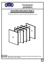 Preview for 11 page of Hodedah HI W325 Assembly Instructions Manual