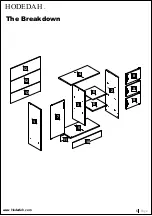 Предварительный просмотр 6 страницы Hodedah HI1115-F Assembly Instructions Manual