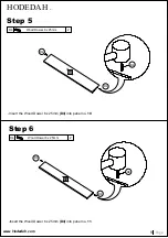 Предварительный просмотр 9 страницы Hodedah HI1115-F Assembly Instructions Manual