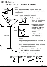 Предварительный просмотр 14 страницы Hodedah HI1115-F Assembly Instructions Manual