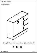 Preview for 15 page of Hodedah HI1116-F Assembly Instructions Manual