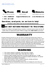 Preview for 2 page of Hodedah HI224-G Assembly Instructions Manual