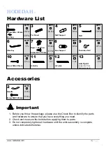 Preview for 4 page of Hodedah HI224-G Assembly Instructions Manual