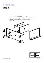 Preview for 10 page of Hodedah HI224-G Assembly Instructions Manual