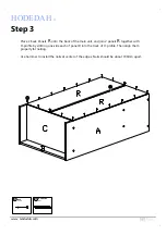 Preview for 12 page of Hodedah HI224-G Assembly Instructions Manual