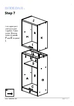 Preview for 16 page of Hodedah HI224-G Assembly Instructions Manual