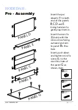 Preview for 9 page of Hodedah HI413DRBEECH Assembly Instructions Manual