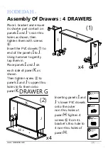 Preview for 10 page of Hodedah HI413DRBEECH Assembly Instructions Manual