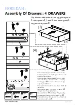 Preview for 11 page of Hodedah HI413DRBEECH Assembly Instructions Manual