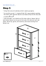 Preview for 17 page of Hodedah HI413DRBEECH Assembly Instructions Manual