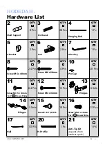 Preview for 4 page of Hodedah HI45A-G Assembly Instructions Manual