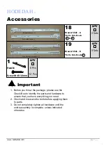 Preview for 5 page of Hodedah HI45A-G Assembly Instructions Manual