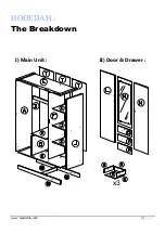 Preview for 8 page of Hodedah HI45A-G Assembly Instructions Manual