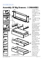 Предварительный просмотр 12 страницы Hodedah HI71DR-G Assembly Instructions Manual