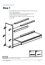 Предварительный просмотр 13 страницы Hodedah HI71DR-G Assembly Instructions Manual