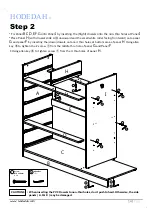 Предварительный просмотр 14 страницы Hodedah HI71DR-G Assembly Instructions Manual