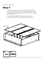 Предварительный просмотр 17 страницы Hodedah HI71DR-G Assembly Instructions Manual