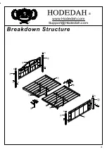 Предварительный просмотр 4 страницы Hodedah HI803 Assembly Instructions Manual