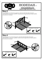 Предварительный просмотр 7 страницы Hodedah HI803 Assembly Instructions Manual