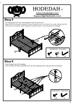 Предварительный просмотр 8 страницы Hodedah HI803 Assembly Instructions Manual