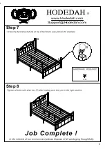 Предварительный просмотр 9 страницы Hodedah HI803 Assembly Instructions Manual