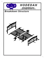 Предварительный просмотр 4 страницы Hodedah HI816 Assembly Instructions Manual